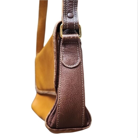 Mogambo Barcelona Genuine Leather Shoulder Bag Made in Spain Crossbody Boho Chic - Picture 5 of 16